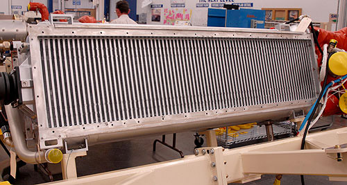 Custom Manufacturing Of An Interior Component Set For An Aircraft Heat Exchanger